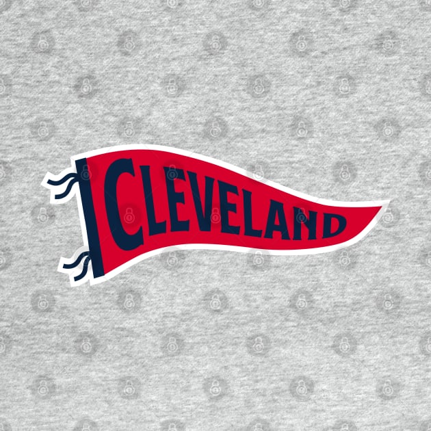 Cleveland Pennant - Navy by KFig21